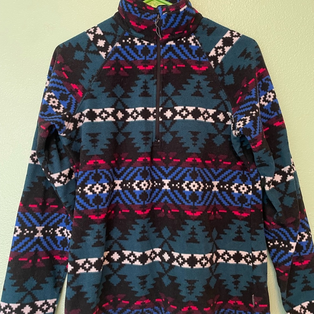 North Face Multicolor Fleece Pullover